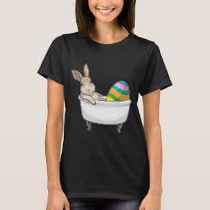 Camiseta Bañera de huevo Bunny Easter Pascua