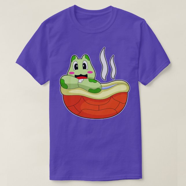 Camiseta Bañera de tortuga (Diseño del anverso)