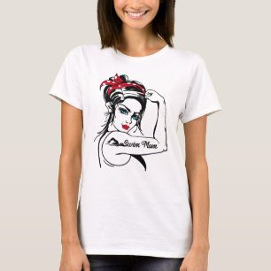 Camiseta Bañera Madre Rosie The Riveter Pin Up