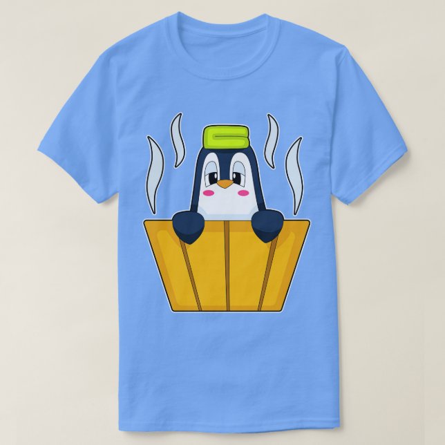 Camiseta Bañera Penguin Bathe (Diseño del anverso)