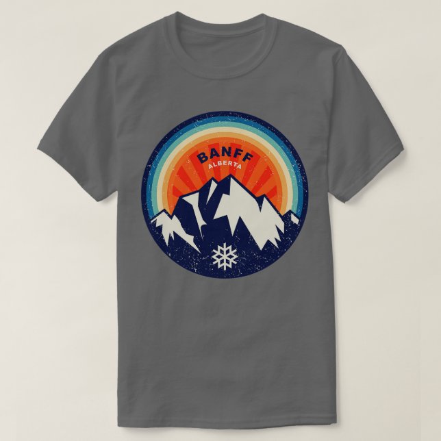 Camiseta Banff Alberta (Diseño del anverso)