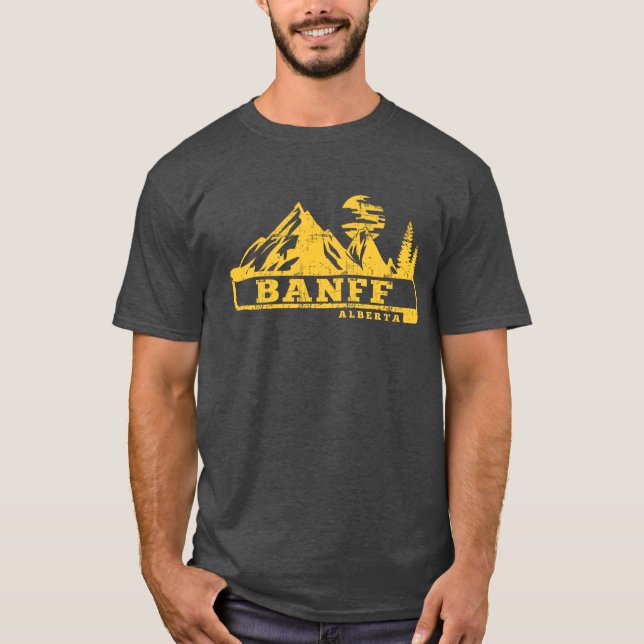 Camiseta Banff Alberta Canadá (Anverso)