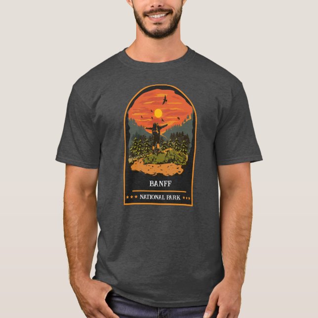 Camiseta Banff Alberta Canada National Park (Anverso)