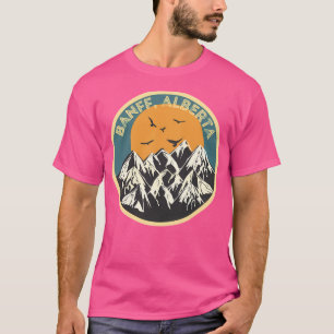 Camiseta Banff Alberta Canada Nature Retro Vintage