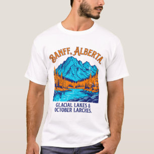 Camiseta Banff Alberta Lagos Glaciares Y Alerces