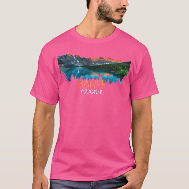Camiseta Banff National Park Canada Design Active (Anverso)
