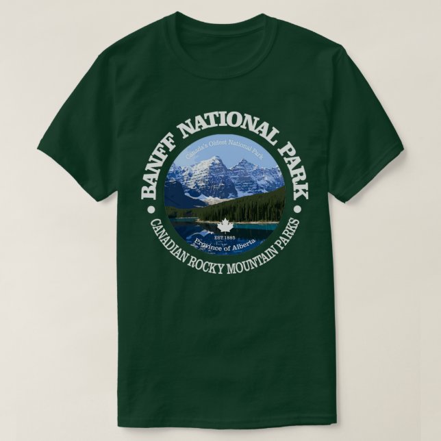 Camiseta Banff National Park NP (Diseño del anverso)