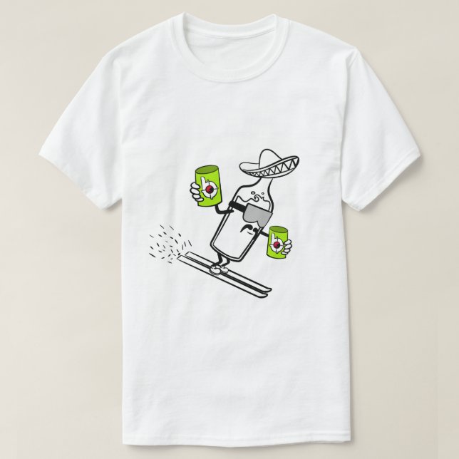 CAMISETA BANG TEQUILA BANG SLOPES EDITION (Diseño del anverso)
