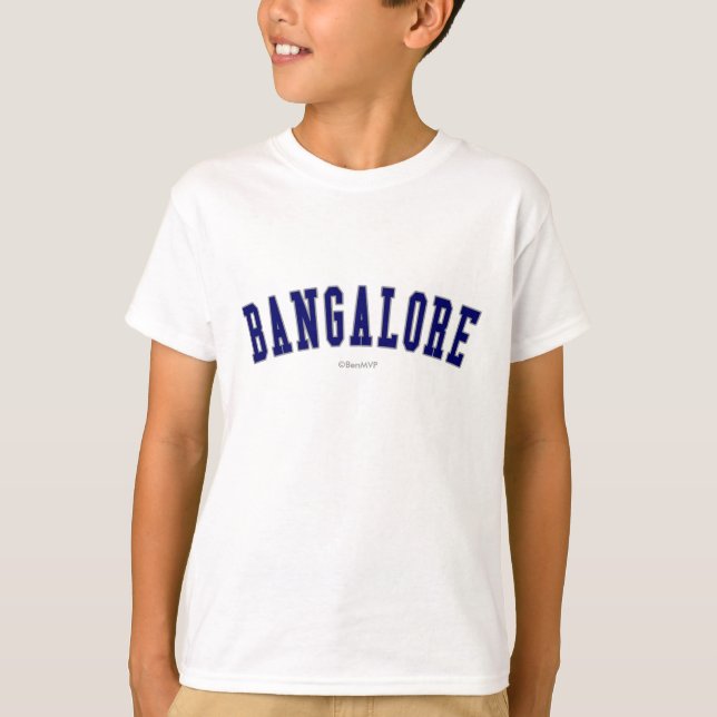 Camiseta Bangalore (Anverso)
