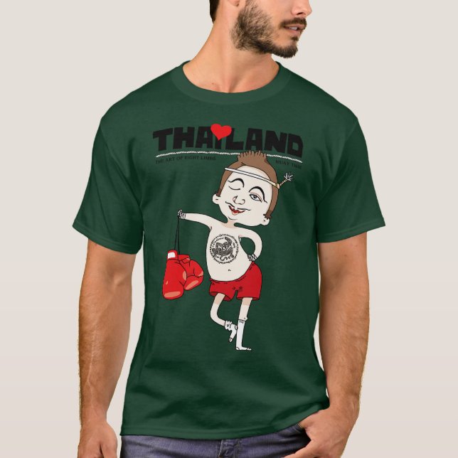 Camiseta Bangkok Muay Thai (Anverso)
