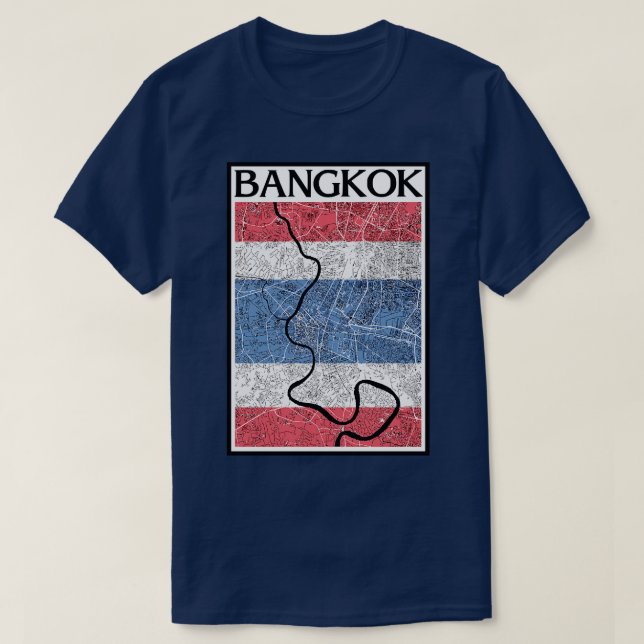 Camiseta Bangkok Tailandia 5 (Diseño del anverso)