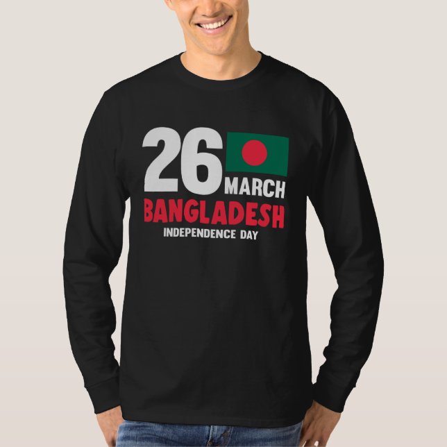 Camiseta Bangladesh Flag Vintage Bangladeshi Independence D (Anverso)