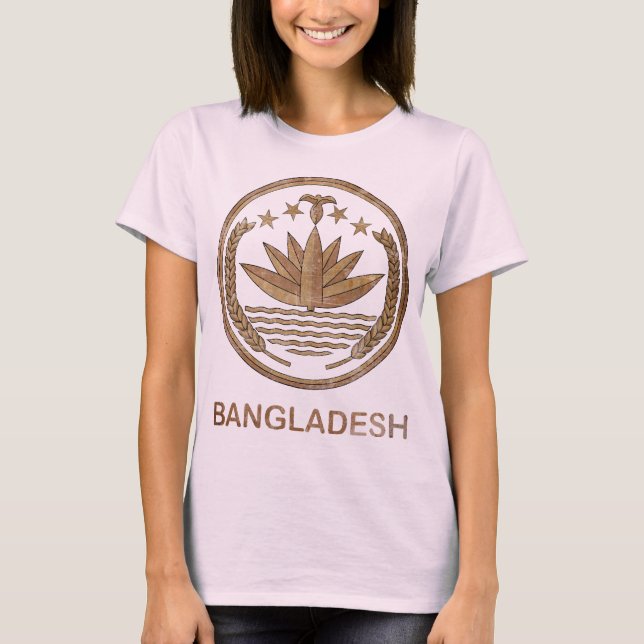 Camiseta Bangladesh vintage (Anverso)
