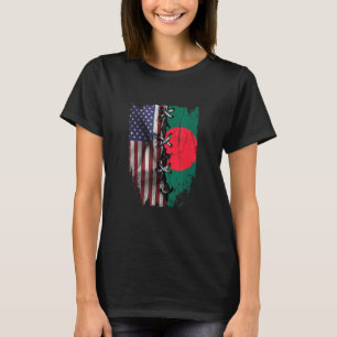 Camiseta Bangladesí estadounidense crece en EE.UU. Banglade