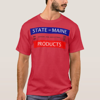 Camiseta Bangor amp Aroostock Railroad Boxcar