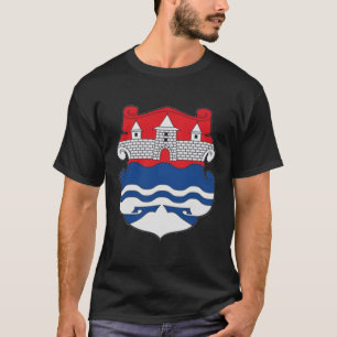 Camiseta Banja Luka Grb RS Republika Srpska Bandera Serbia 