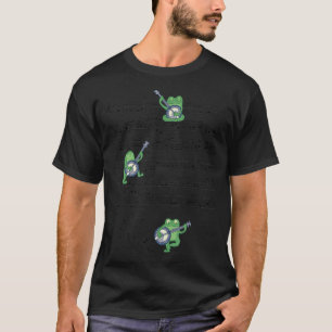 Camiseta Banjo de rana Frog Rana Rana Rana amante de la ran