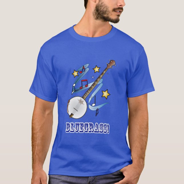 Camiseta Banjo del Bluegrass (Anverso)