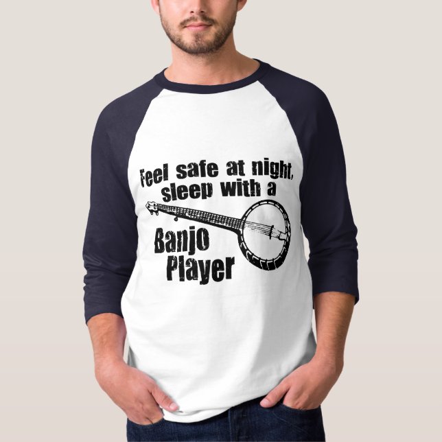 Camiseta Banjo divertido (Anverso)