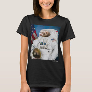 Camiseta Banjo el té de la ferreta astronauta