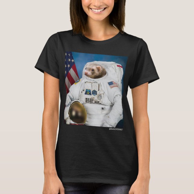 Camiseta Banjo el té de la ferreta astronauta (Anverso)
