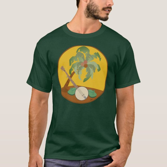 Camiseta Banjo en paraíso (Anverso)