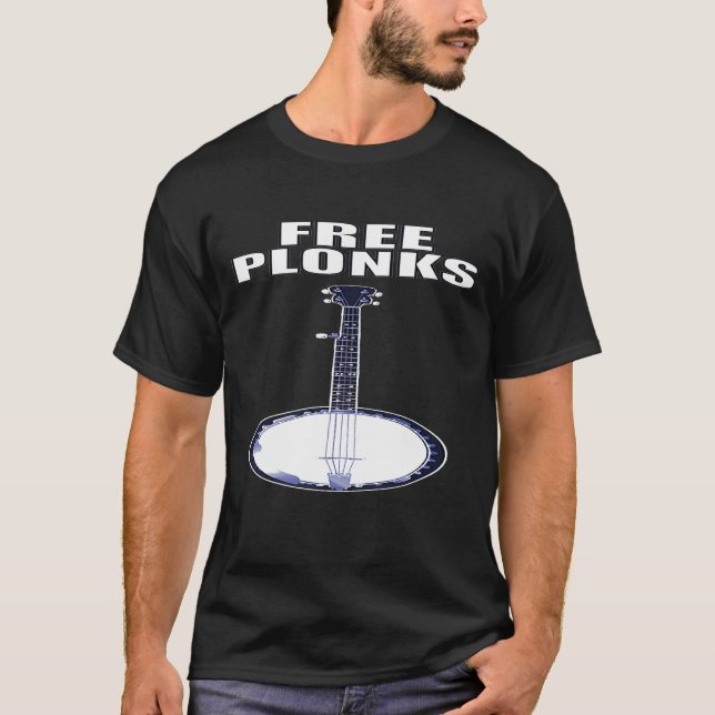 Camiseta Banjo Free Plonks (Anverso)