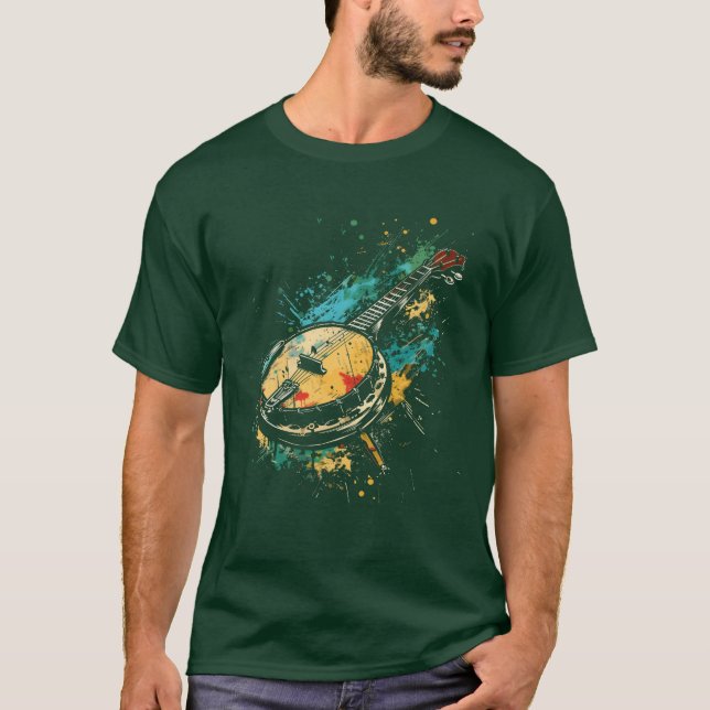 Camiseta Banjo Graffiti funny (Anverso)