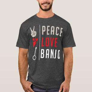 Camiseta Banjo Instrumento Musical Country Music Banjo Musi