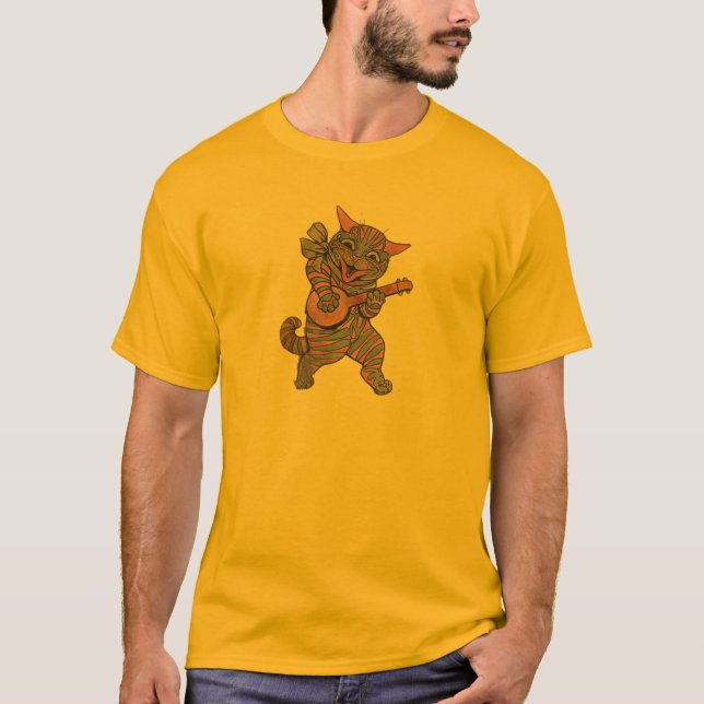 Camiseta Banjo jugando al gato (Anverso)