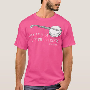 Camiseta Banjo Lo Alaba Con La Guitarra De Bluegrass String