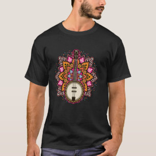 Camiseta Banjo Mandala Música Género Música Country B