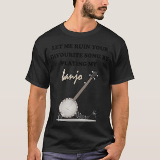 Camiseta Banjo Music Lover vintage