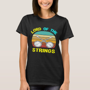 Camiseta Banjo Para Hombres De Música Vintage Señor De Las