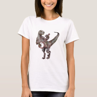 Camiseta Banjo que juega el Velociraptor