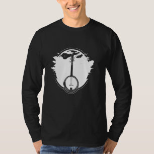 Camiseta Banjo Sketch Bluegrass Artista