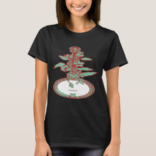 Camiseta Banjo Vines Vintage Nature Gráfico
