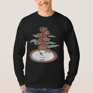 Camiseta Banjo Vines Vintage Nature Gráfico