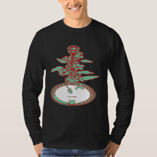 Camiseta Banjo Vines Vintage Nature Gráfico