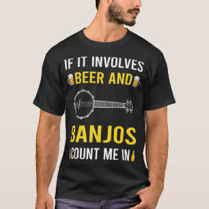 Camiseta Banjoist De Cervezas Y Banjo