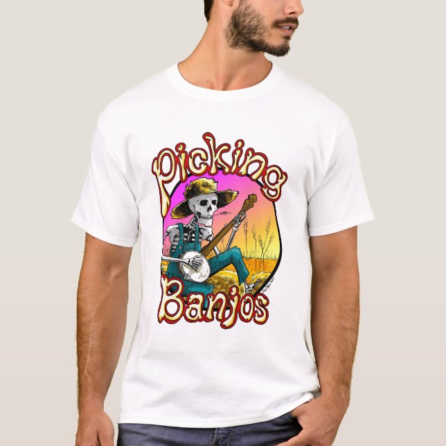 Camiseta Banjos de la cosecha (Anverso)