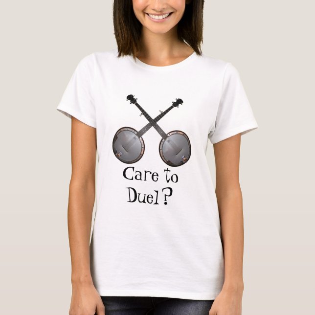 Camiseta Banjos en duelo (Anverso)