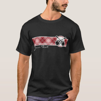 Camiseta Banjos en duelo de la tela escocesa roja