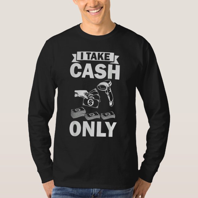 Camiseta Bank Teller Outfits Cashier Outfit Cash Controller (Anverso)