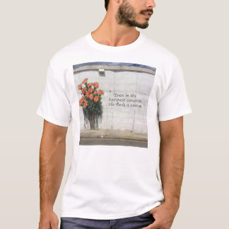Camiseta Banksy Flowers