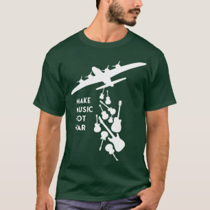 Camiseta Banksy Make Music Not White