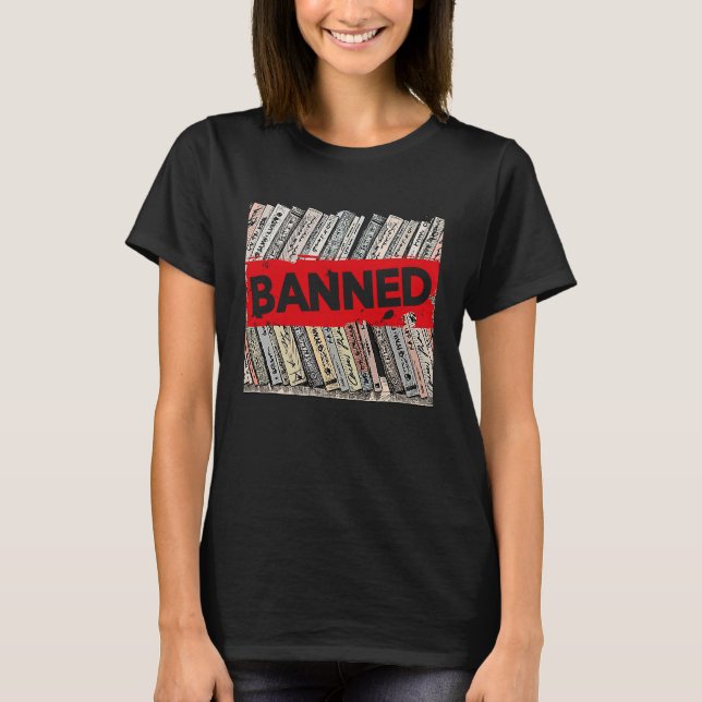 Camiseta Banned Books  Book Readers I Read Banned Books Quo (Anverso)