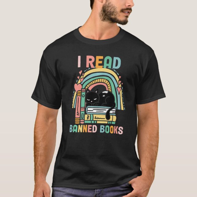 Camiseta Banned Books Quotes I Read Banned Books (Anverso)