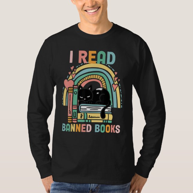 Camiseta Banned Books Quotes I Read Banned Books (Anverso)