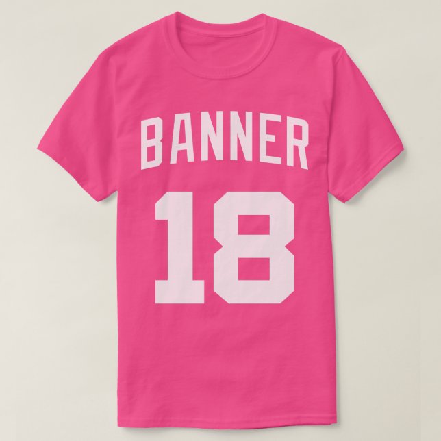 Camiseta Banner 18 Boston Hoops (Diseño del anverso)